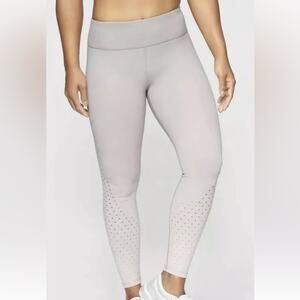 Athleta Contender Aero 7/8 tight high rise pebble gray leggings LP